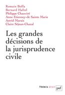 Les grandes décisions de la jurisprudence civile